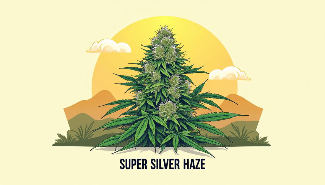 SUPER SILVER HAZE CBD MAFRENCHWEED LJUS