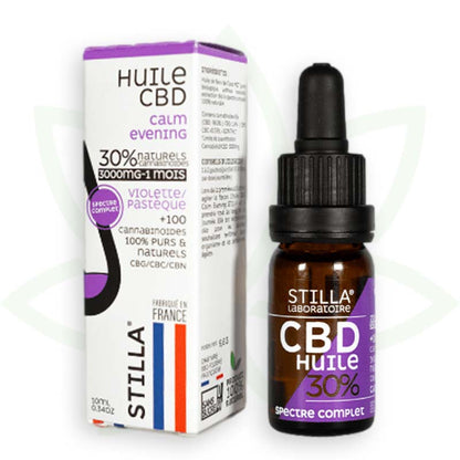 cbd lugn kvällsolja 30 procent 10ml fullspektrum stilla france mafrenchweed 7