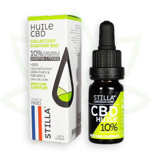 cbd hampaolja 10 procent 10ml fullspektrum stilla france mafrenchweed 1