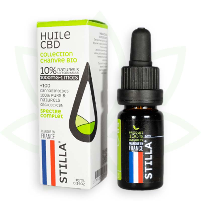 cbd hampaolja 10 procent 10ml fullspektrum stilla france mafrenchweed 2