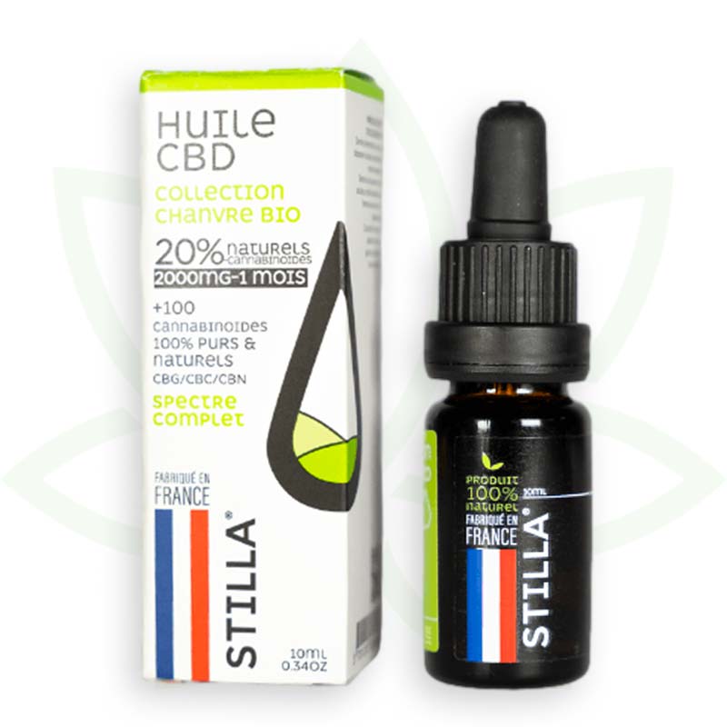 cbd hampaolja 20 procent 10ml fullspektrum stilla france mafrenchweed 5