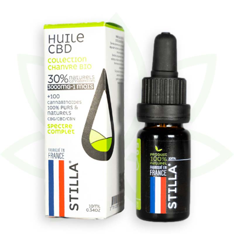 cbd hampaolja 30 procent 10ml fullspektrum stilla france mafrenchweed 8