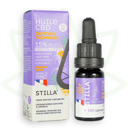 cbd naturliga försvar olja 15 procent 10ml brett spektrum stilla frankrike mafrenchweed 5