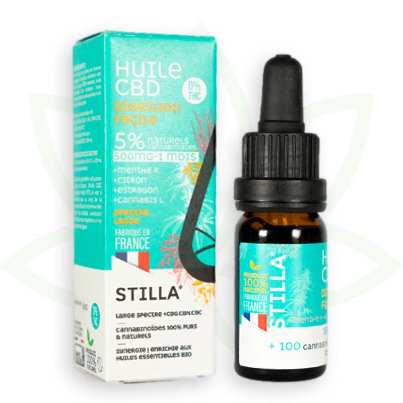 cbd olja lätt matsmältning 5 procent 10ml brett spektrum stilla frankrike mafrenchweed 2