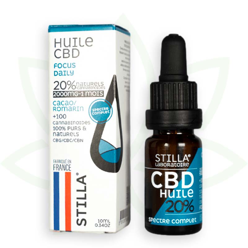 fokusera daglig cbd-olja 20 procent 10ml fullspektrum stilla france mafrenchweed 4