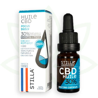 fokusera dagligen cbd olja 30 procent 10ml fullspektrum stilla frankrike mafrenchweed 7