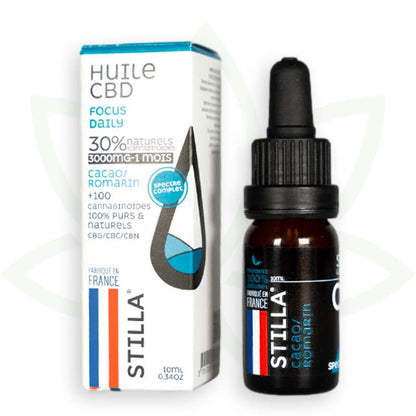 fokus daglig cbd-olja 30 procent 10ml fullspektrum stilla france mafrenchweed 8