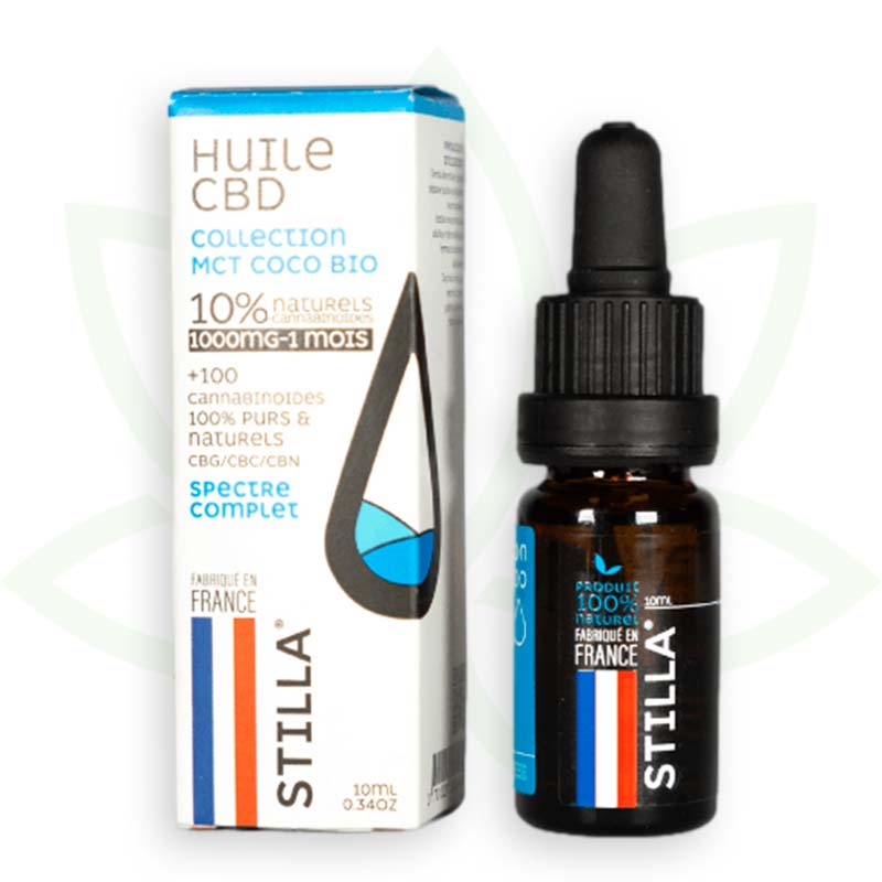 mct coco cbd olja 10 procent 10ml fullspektrum stilla france mafrenchweed 2