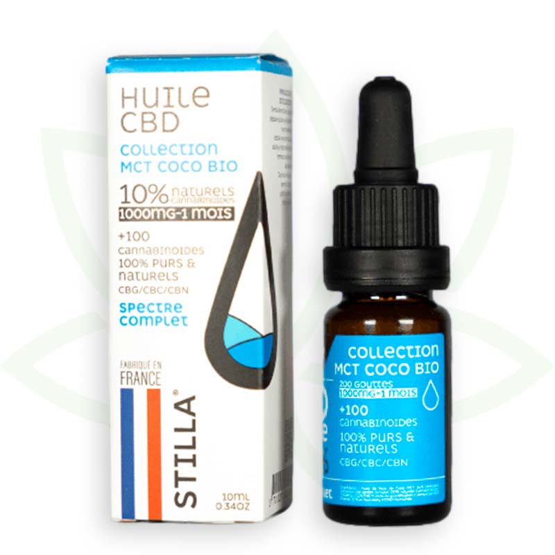 mct coco cbd olja 10 procent 10ml fullspektrum stilla france mafrenchweed 3