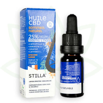 cbd olja naturlig sömn 25 procent 10ml brett spektrum stilla frankrike mafrenchweed 9