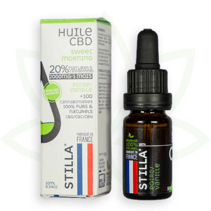 söt morgon cbd olja 20 procent 10ml fullt spektrum stilla frankrike mafrenchweed 5