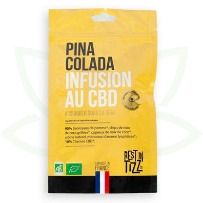 växtbaserad cbd pina colada infusion cbd organisk vila i tizz mafrenchweed 1